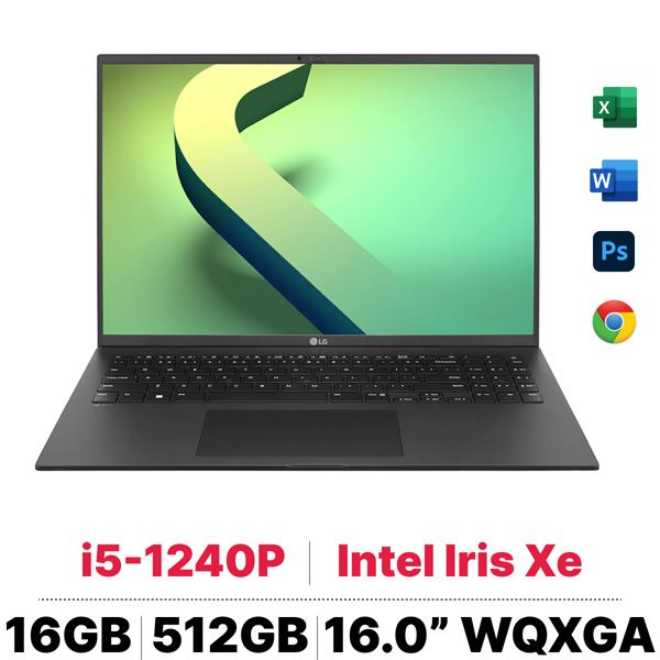 Laptop LG Gram 2022 16ZD90Q-G.AX55A5 slide image 0