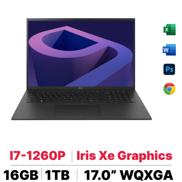 Laptop LG Gram 2022 17Z90Q-G.AH78A5 slide image 0