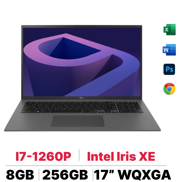 Laptop LG Gram 2022 17ZD90Q-G.AX73A5 slide image 0