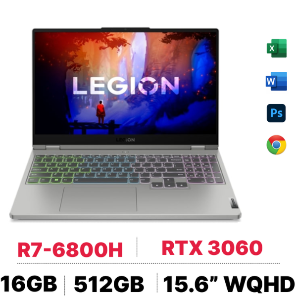 Laptop Lenovo Gaming Legion 5 15ARH7H 82RD004UVN slide image 0