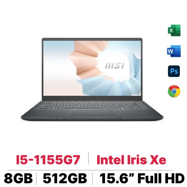 Laptop MSI Modern 15 A11M-1024VN slide image 1