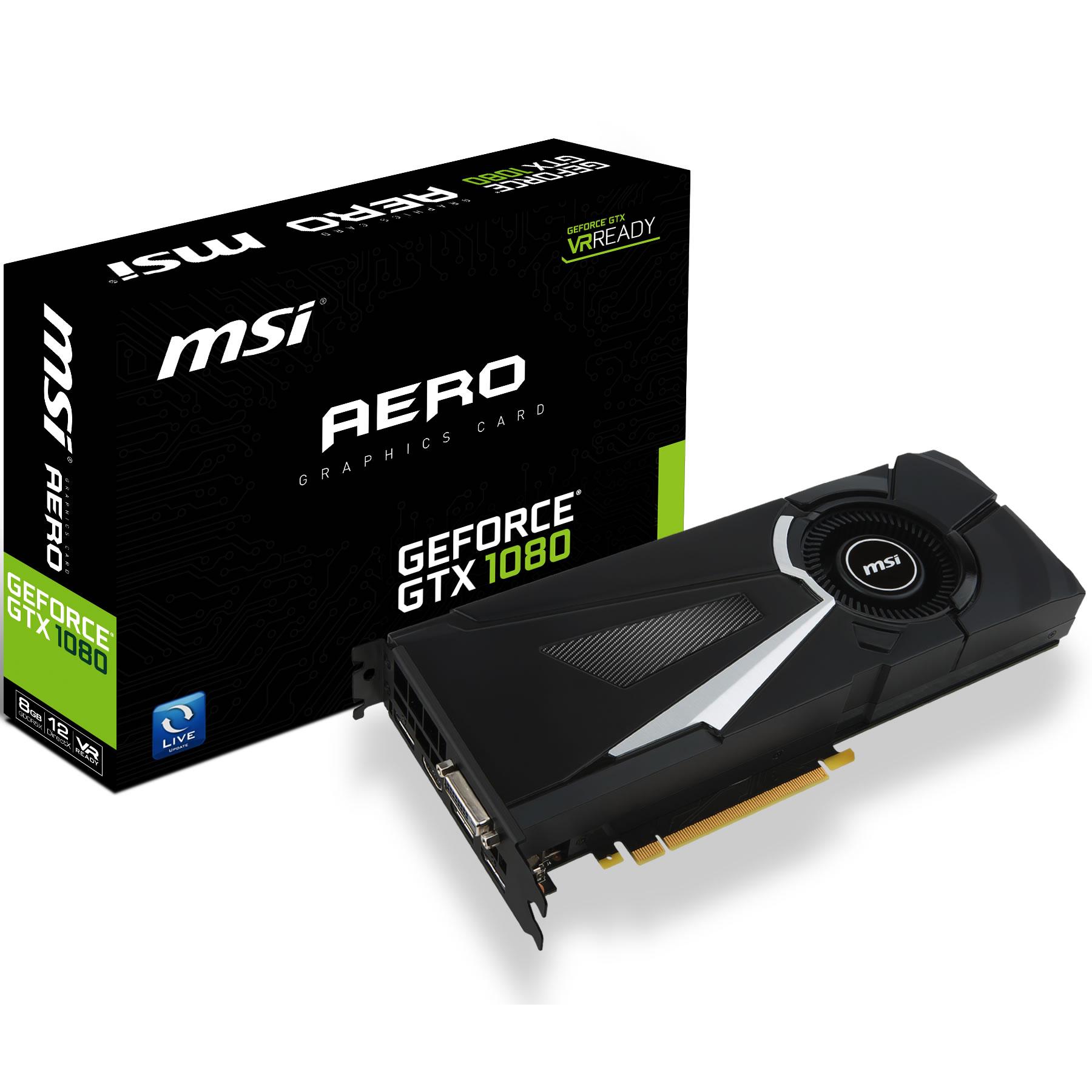 Card đồ họa MSI AERO GeForce GTX 1080 8GB slide image 0