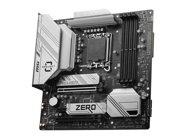 Bo mạch chủ MSI B760M PROJECT ZERO Micro ATX LGA1700 slide image 3