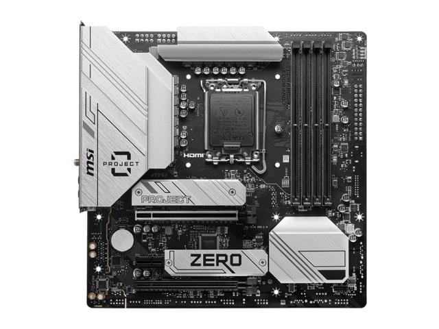 Bo mạch chủ MSI B760M PROJECT ZERO Micro ATX LGA1700 slide image 4