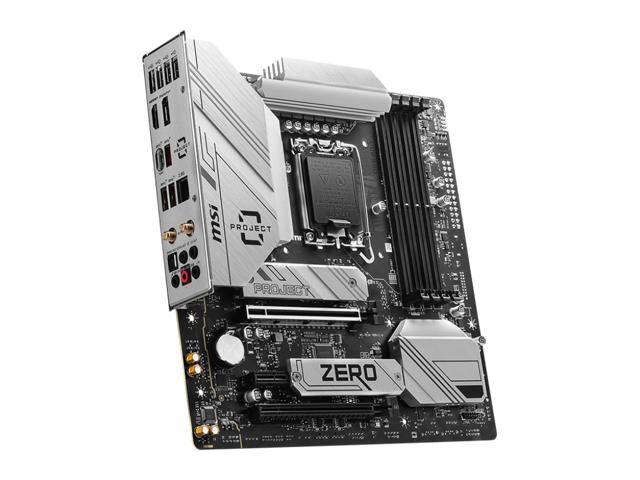 Bo mạch chủ MSI B760M PROJECT ZERO Micro ATX LGA1700 slide image 0