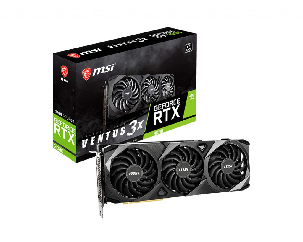 Card đồ họa MSI GeForce RTX 3090 VENTUS 3X 24G GeForce RTX 3090 24GB slide image 4