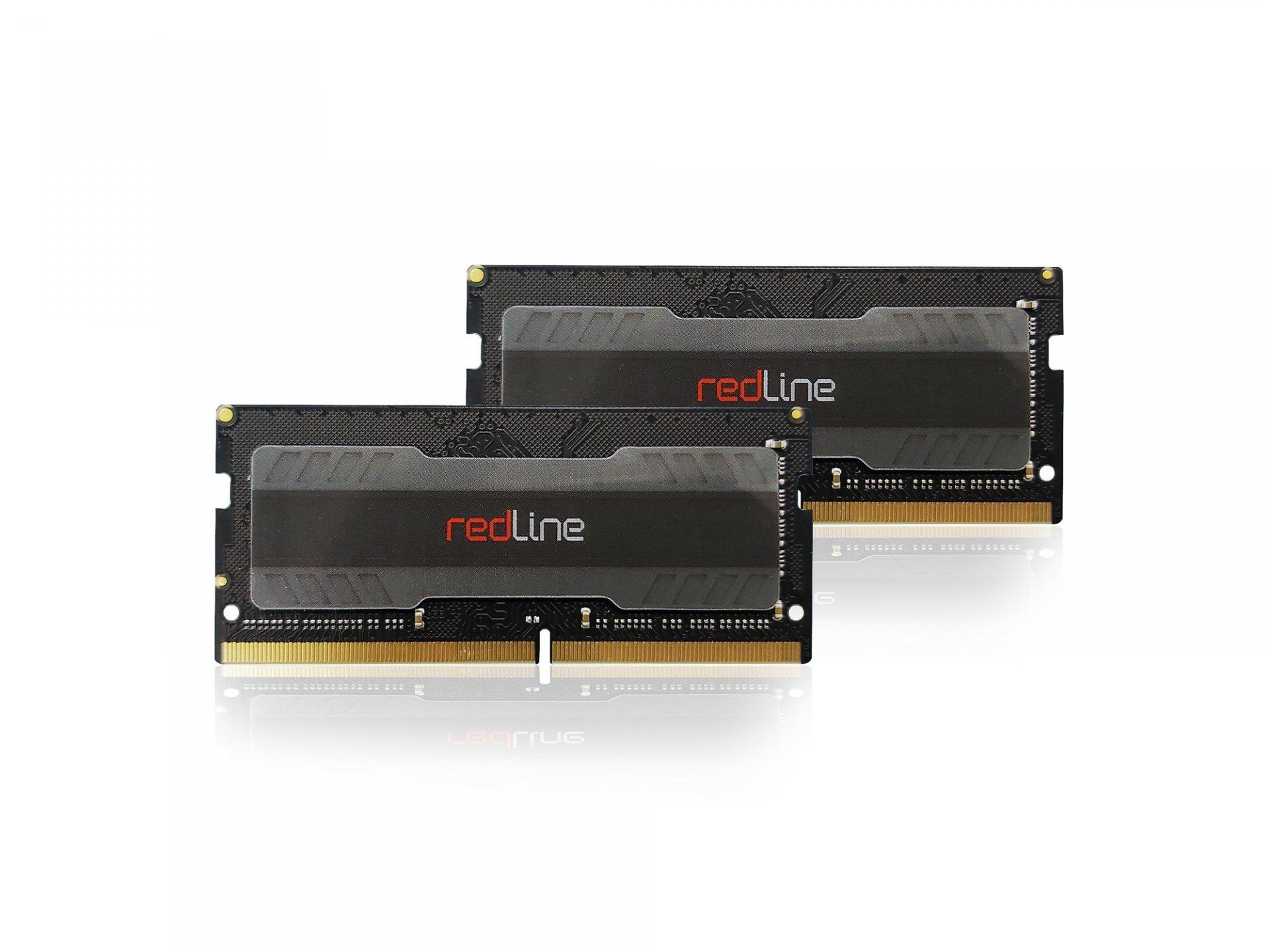 RAM Mushkin Redline 64GB (2x32) DDR4-2666 SODIMM CL16 (MRA4S266GHHF32GX2) slide image 0