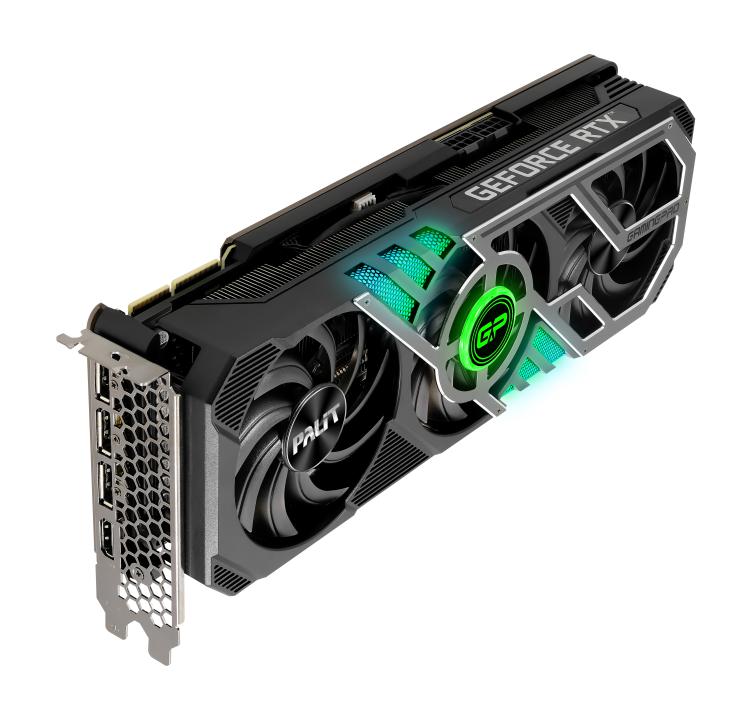 Card đồ họa Palit GamingPro OC GeForce RTX 3080 10GB 10GB slide image 1