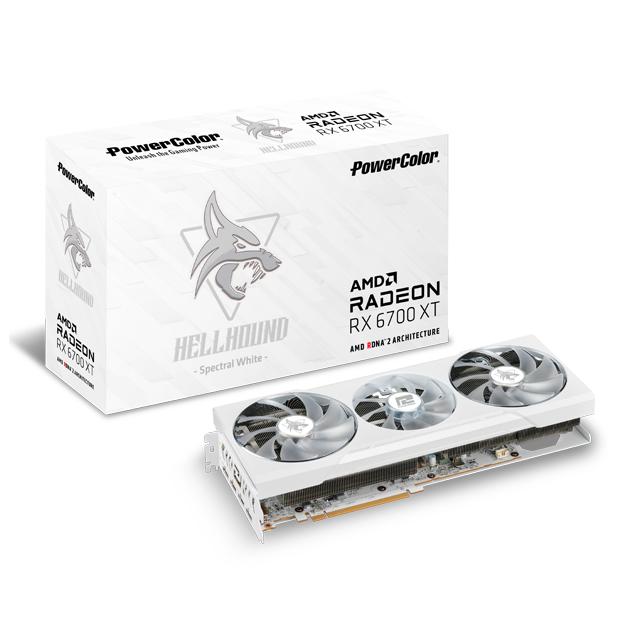 Card đồ họa PowerColor Hellhound Spectral Radeon RX 6700 XT 12GB slide image 0