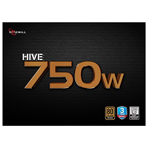 Nguồn máy tính Rosewill HIVE 750W 80+ Bronze ATX slide image 6