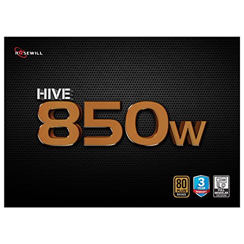 Nguồn máy tính Rosewill HIVE 850W 80+ Bronze ATX slide image 4