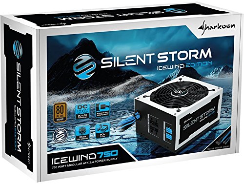Nguồn máy tính SHARKOON SilentStorm Icewind 750W 80+ Bronze ATX slide image 3