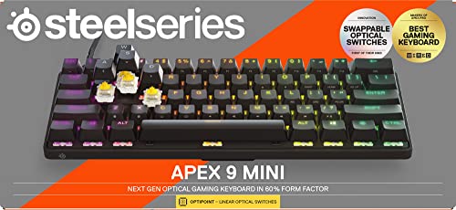 Bàn phím cơ SteelSeries Apex 9 Mini RGB slide image 2