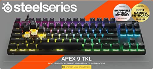 Bàn phím cơ SteelSeries Apex 9 TKL RGB slide image 3