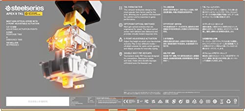 Bàn phím cơ SteelSeries Apex 9 TKL RGB slide image 4