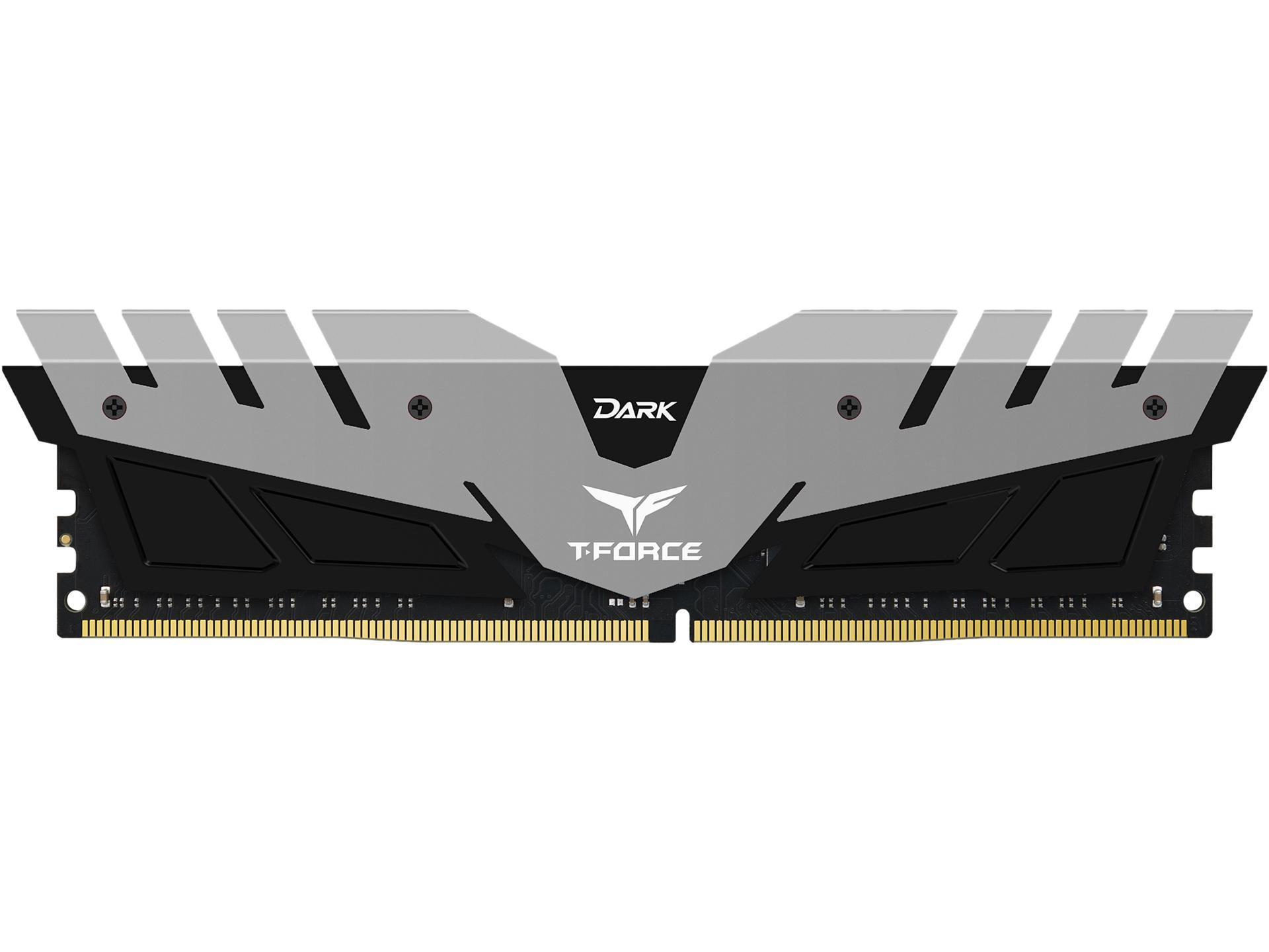 RAM TEAMGROUP T-Force Dark 16GB (1x16) DDR4-2666 CL15 (TDGED416G2666HC15B01) slide image 0