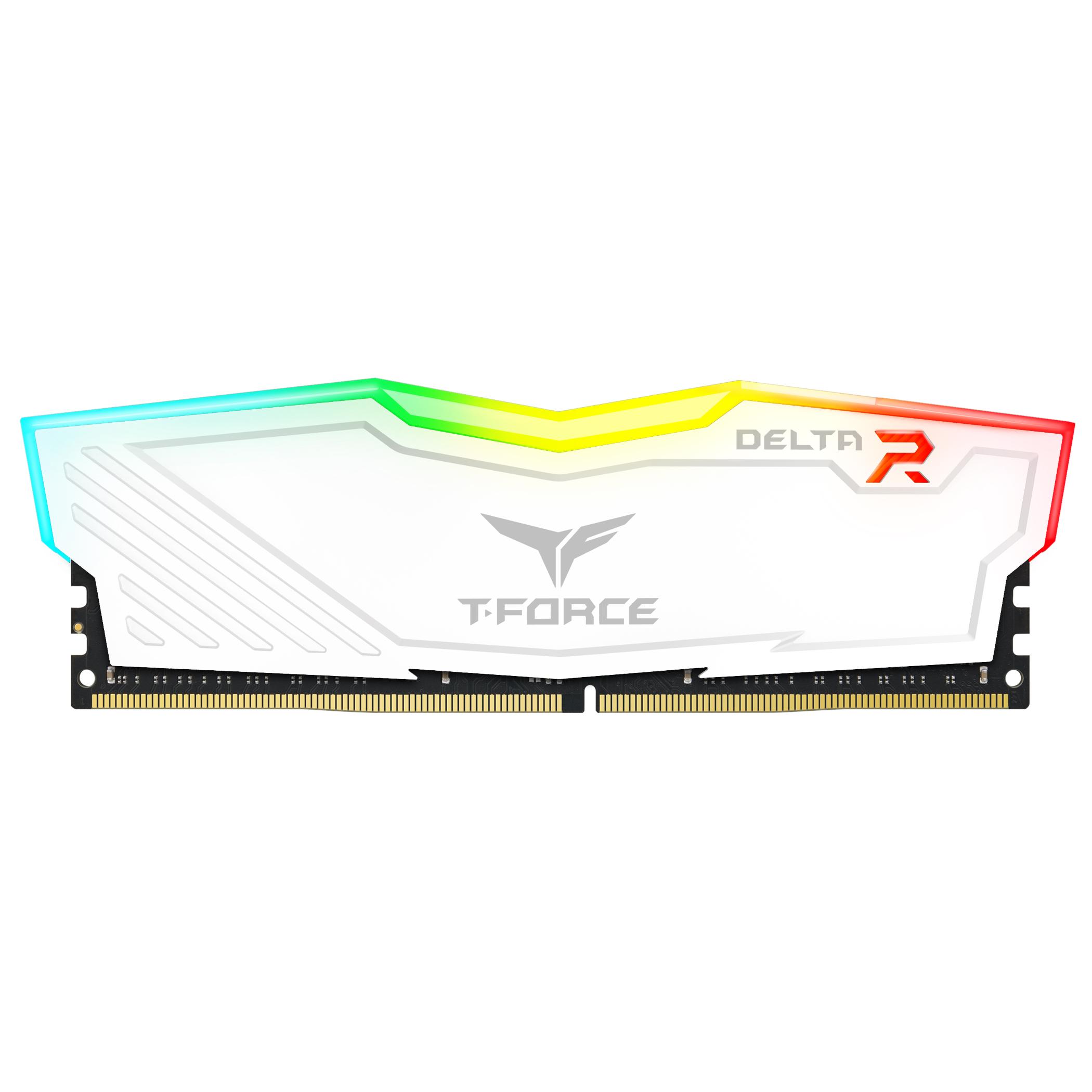 RAM TEAMGROUP T-Force Delta RGB 16GB (1x16) DDR4-2666 CL18 (TF4D416G3600HC18J01) slide image 0