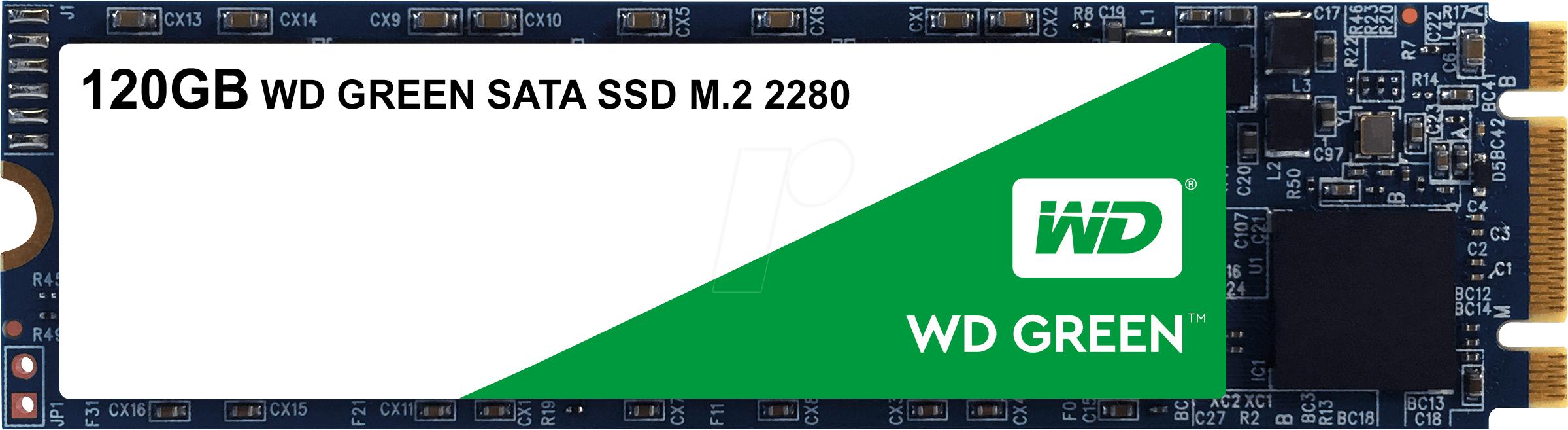 Ổ cứng SSD Western Digital WD Green 120GB M.2-2280 SATA slide image 0