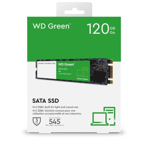 Ổ cứng SSD Western Digital WD Green 120GB M.2-2280 SATA slide image 1