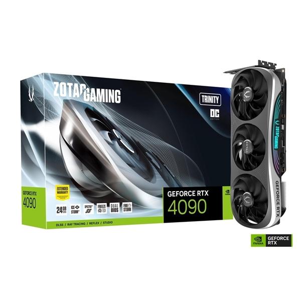 Card đồ họa Zotac GAMING Trinity OC GeForce RTX 4090 24GB slide image 0