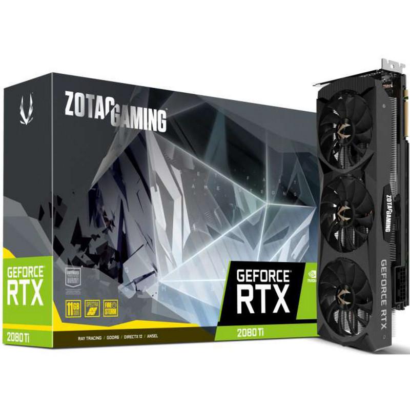 Card đồ họa Zotac GAMING Triple Fan GeForce RTX 2080 Ti 11GB slide image 0